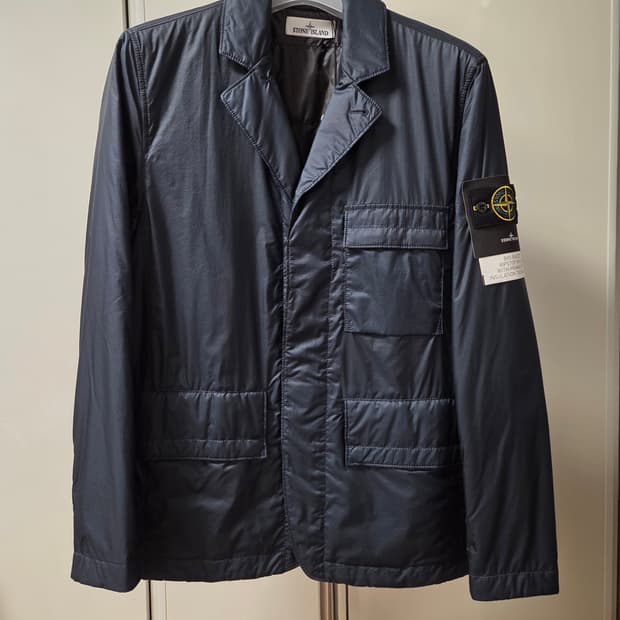 스톤아일랜드 프리마로프트 립스탑 블레이져 자켓 