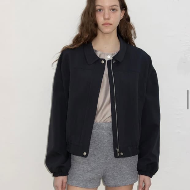 TANNAT 타낫 블루종 점퍼 (다크그레이)