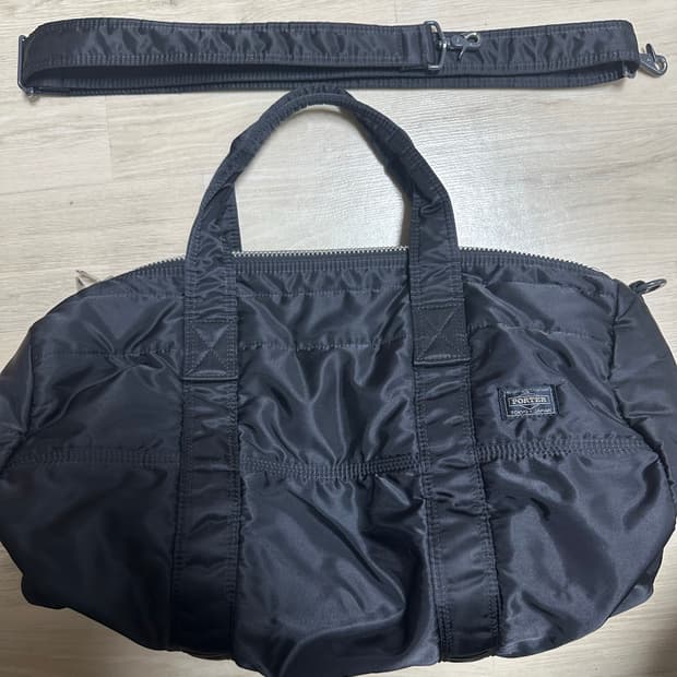 PORTER 2WAY 요시다 포터 탱커 투웨이 더플백 보스턴백 블랙