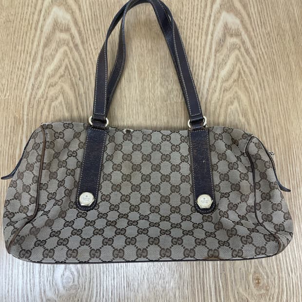 구찌 GG 캔버스 보스턴백 숄더백