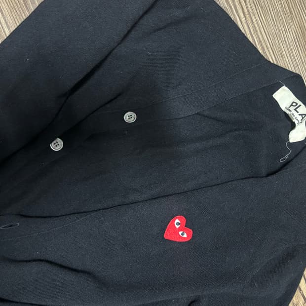 꼼데가르송 와펜 가디건 2013 블랙