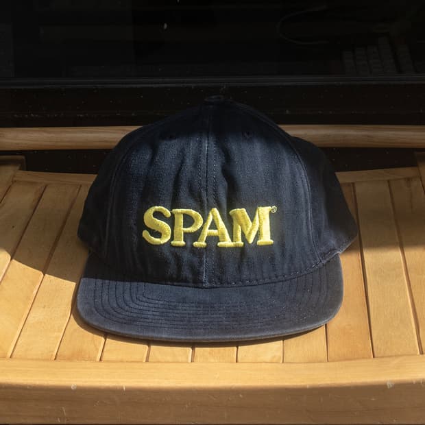 90s 스팸 promo Canned Ham 캡