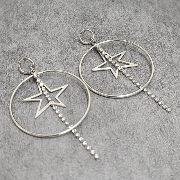 star earrings