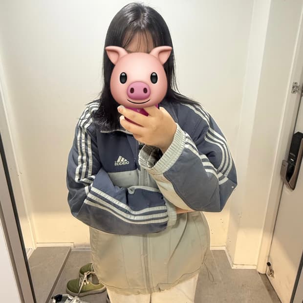 아디다스 빈티지 바람막이