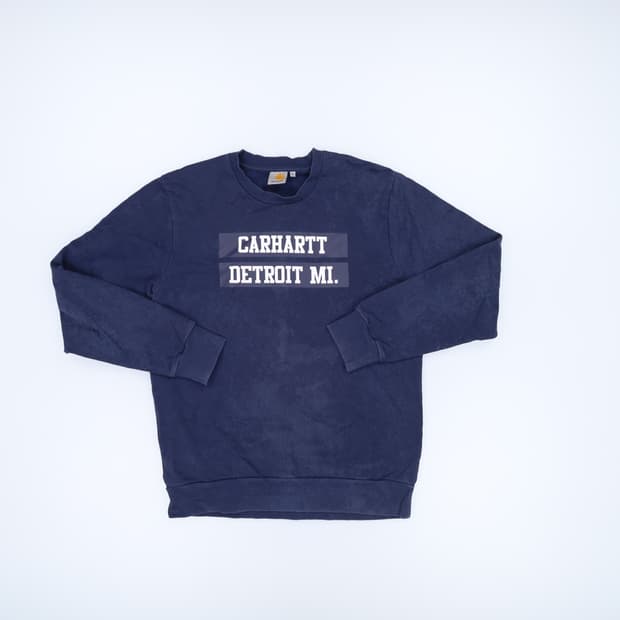 [M] 칼하트 센터프린팅 맨투맨티셔츠 0115H1