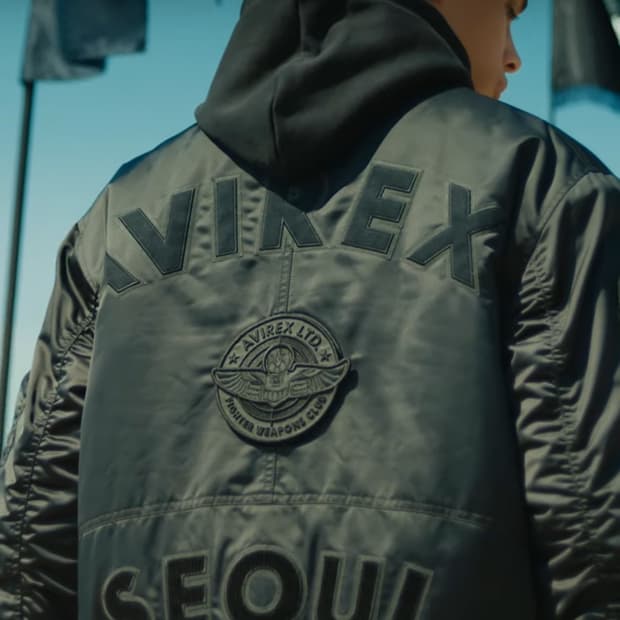 아비렉스x커스텀멜로우 21FW