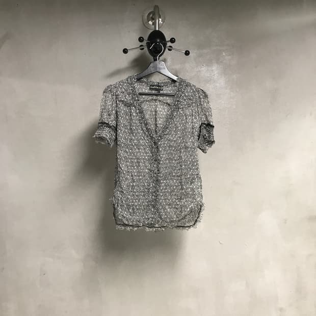 쟈딕앤볼테르 반팔 블라우스 S(W)