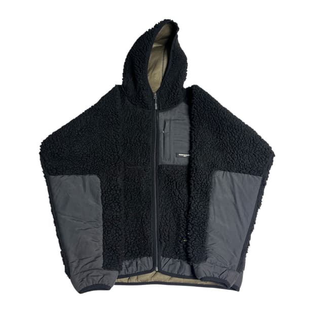 디스이즈네버댓 보아 후드 플리스 집업 L