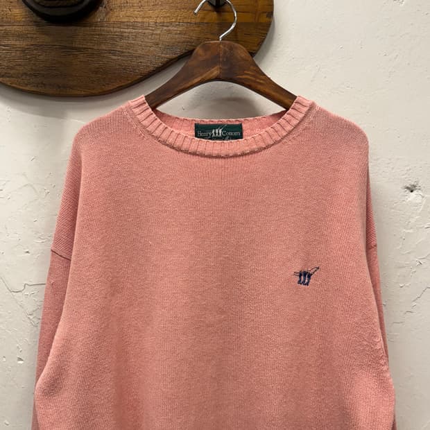 L) JAPAN Henry Cotton’s Cotton Crewneck