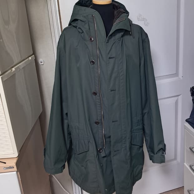 클럽 모나코 후드 코트 패딩 100