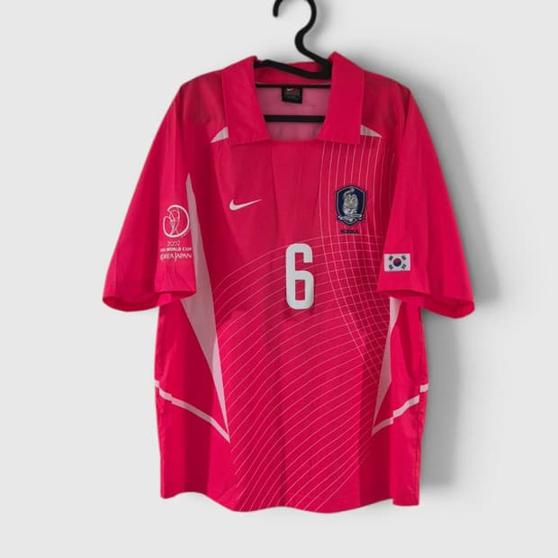 2002월드컵 대한민국 국대 유상철유니폼 나이키반팔