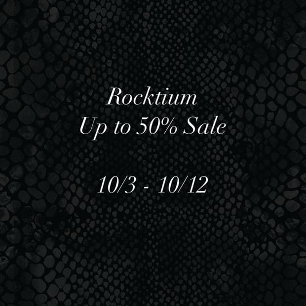 Rocktium Up to 50% sale