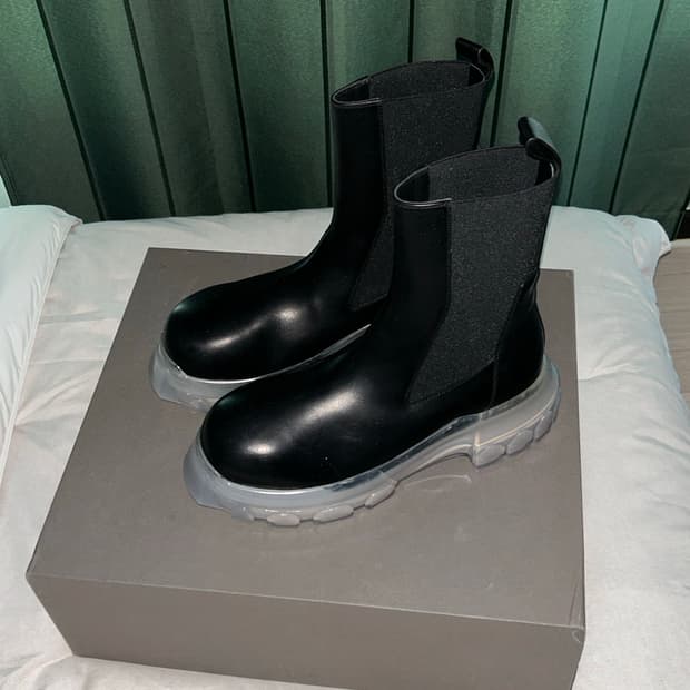 릭오웬스 트랙터 부츠