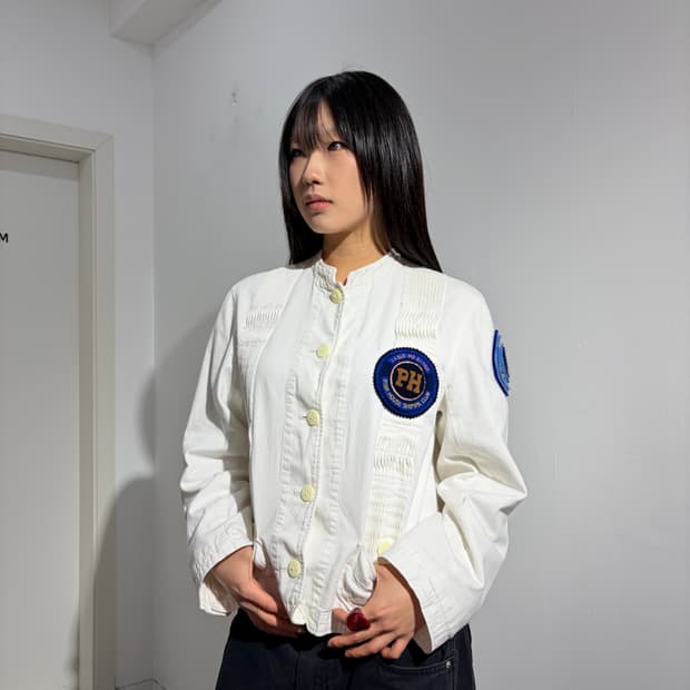 Pink house 핑크 하우스 셔츠형 자켓