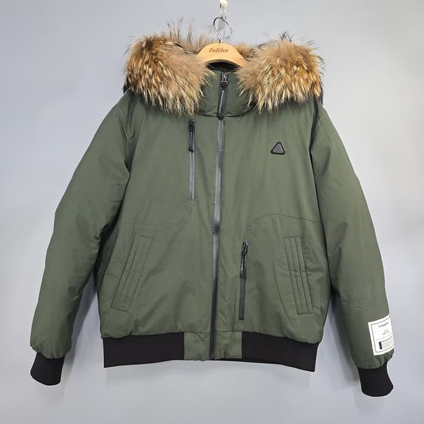 르꼬끄 (le coq) 라쿤퍼 덕다운 점퍼 90