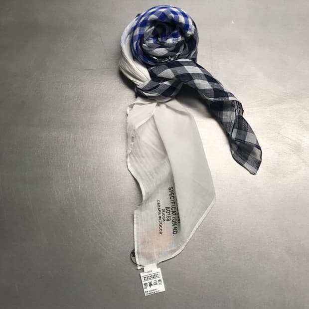 ZUCCA 주카 체크 스카프