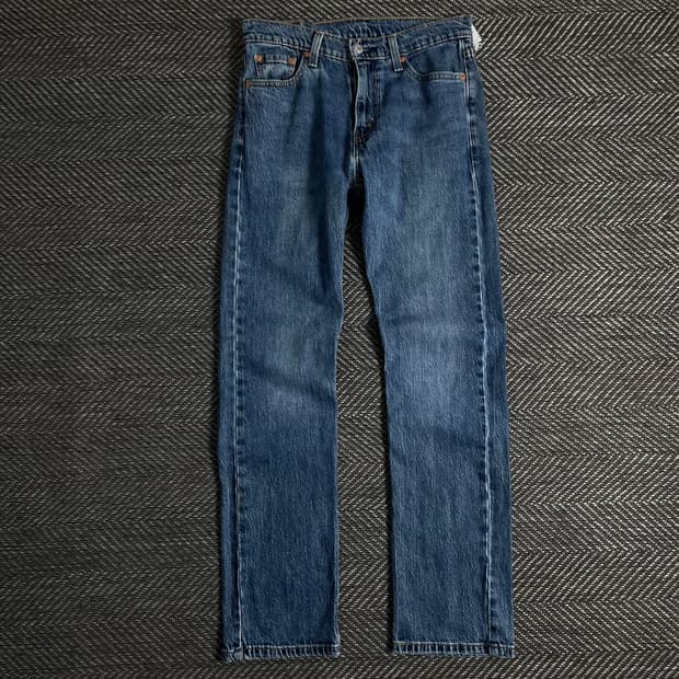 리바이스 513 스트레이트 워싱 데님 팬츠o 3154