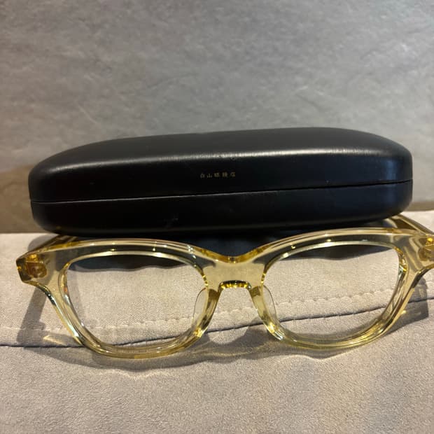 백산안경 투명테