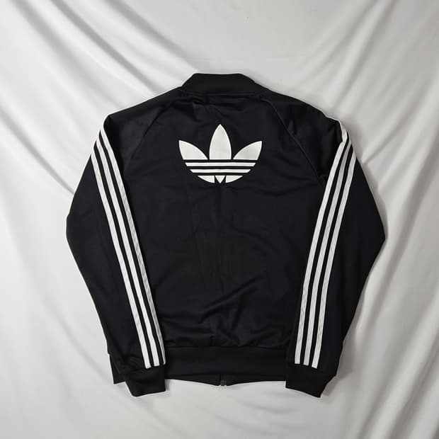 아디다스 여성 크롭 져지 빅로고 트랙탑 유로파 파이어버드 y2k 빈티지