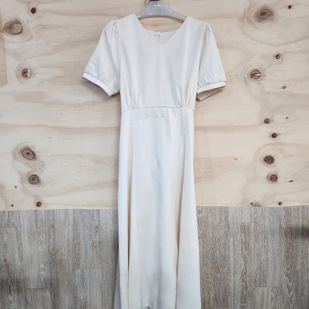 1147) 반팔 롱 원피스