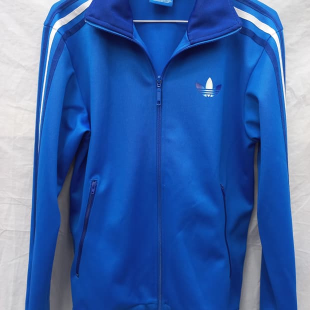 아디다스 파이어버드 트랙탑 블루 색상 남90