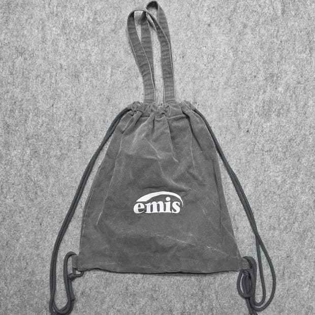 이미스 emis 피그먼트 투웨이 스트링 백팩 가방
