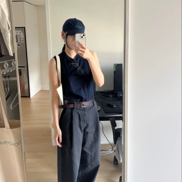 AGOLDE브랜드 다크네이비 팬츠