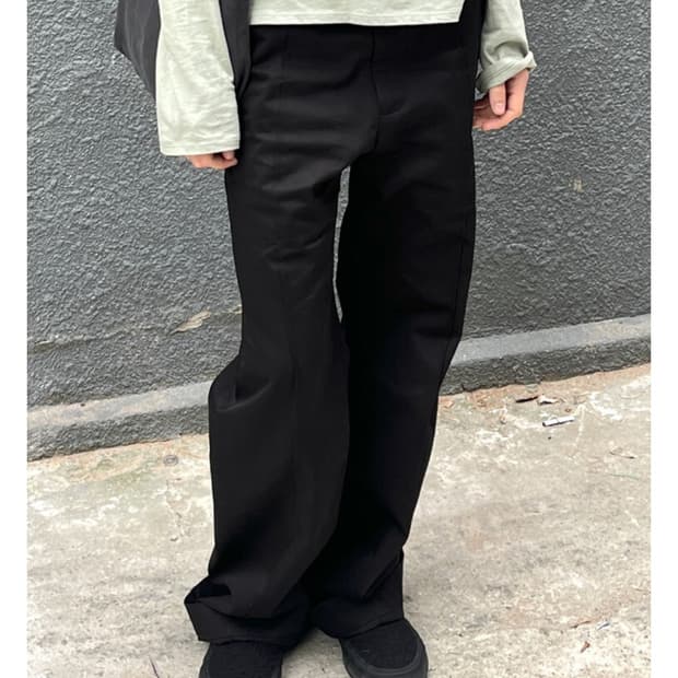 머듈 퍼티그 팬츠 블랙 4size