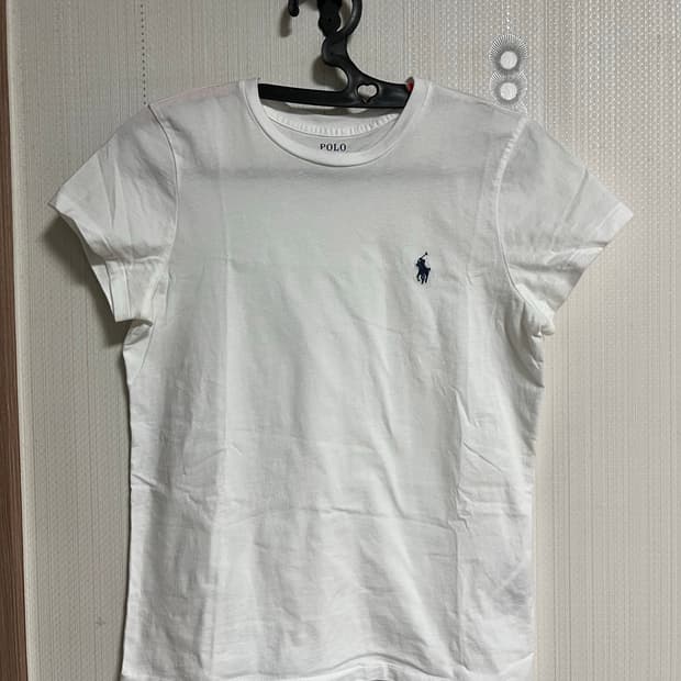 정품) 폴로 반팔티 화이트 xs
