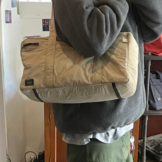 요시다 포터 베이지 토트백