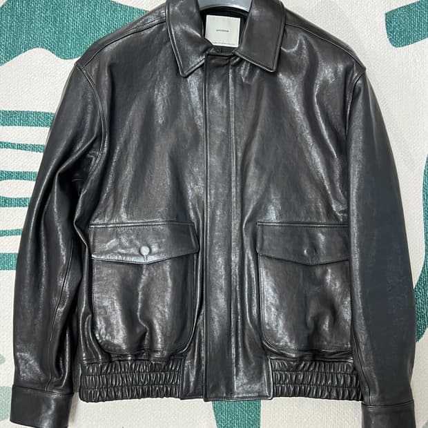 인더로우 A2 레더 가죽자켓 2사이즈