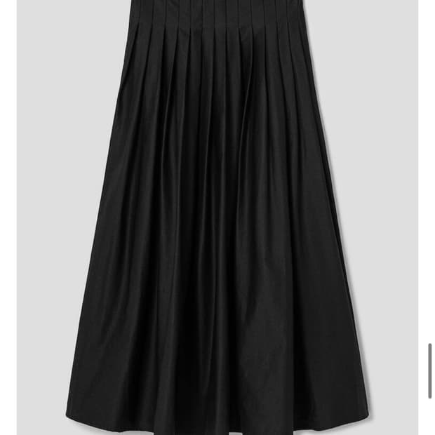 디애퍼처 Pin Tuck Full Skirt 