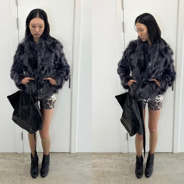 아야즈 ayadz studio 퍼자켓 