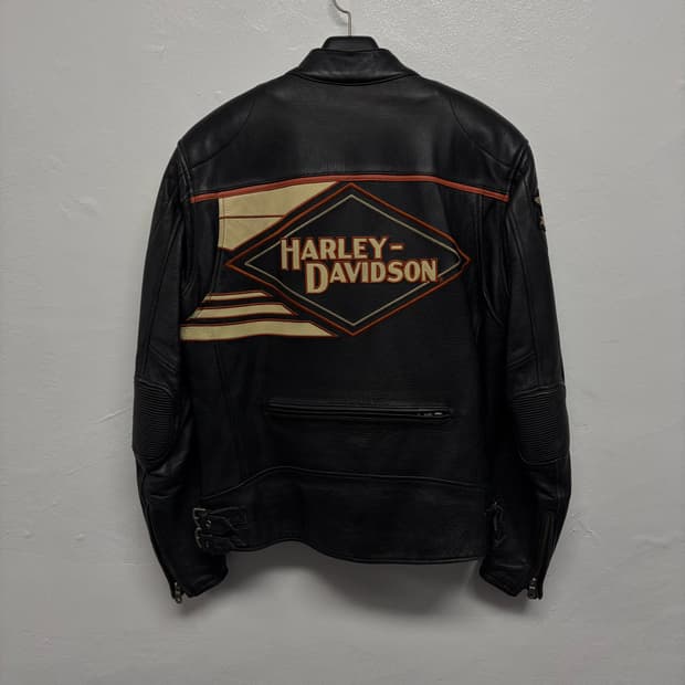 할리데이비슨 빅로고 라이더 자켓