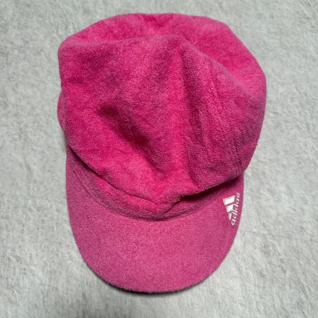 아디다스 빈티지 핑크 모자