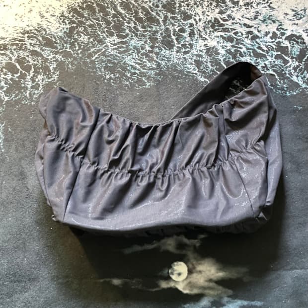 Nylon hobo bag
