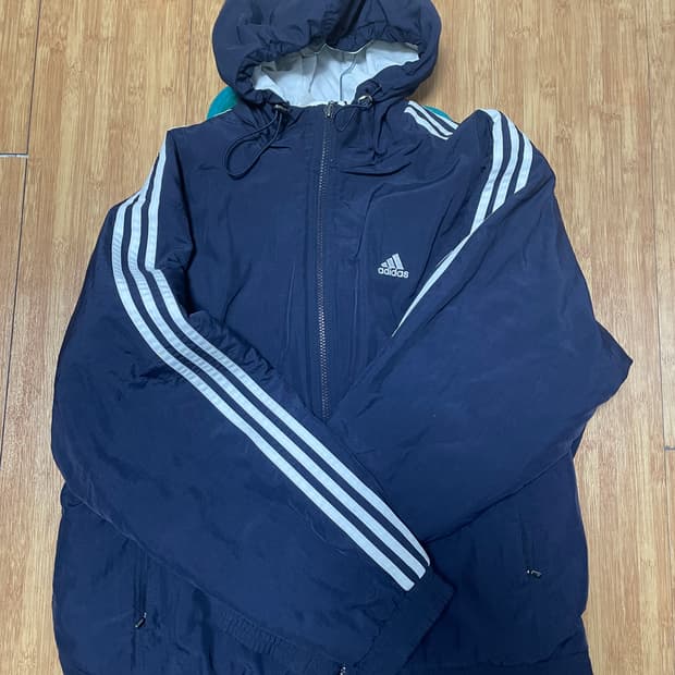 아디다스 네이비 점퍼 L