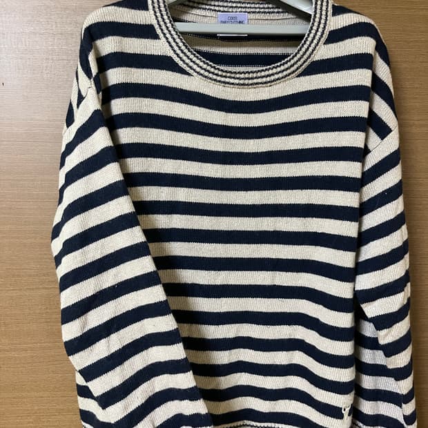 일본 빈티지 스트라이프 니트