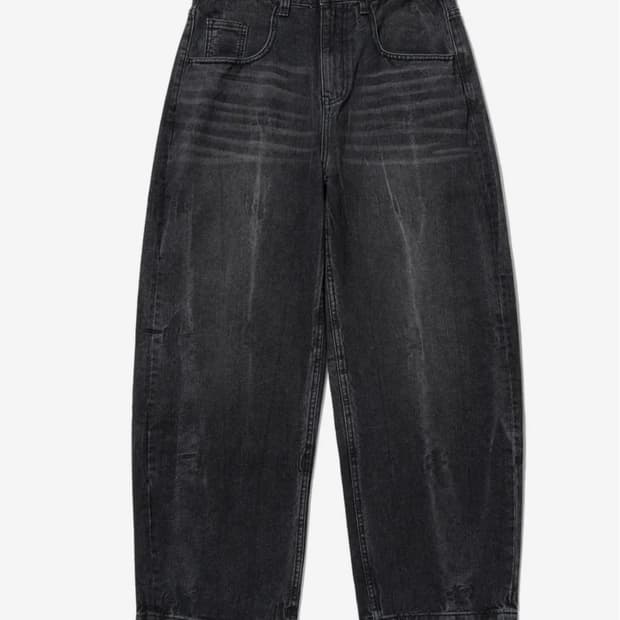 밀로 와이드 데님팬츠