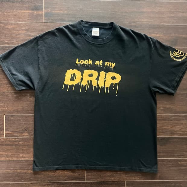 [XL] 미국 빈티지 Look at my DRIP 티셔츠