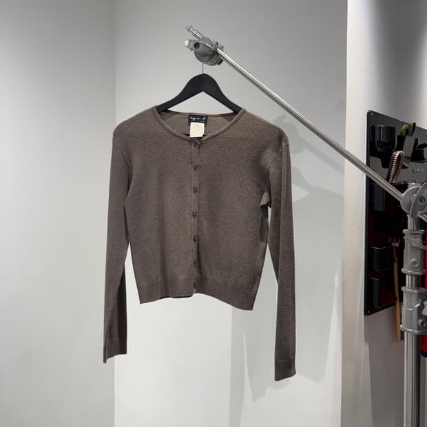 아네스베 라운드 가디건 