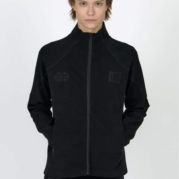 MPa RIBBED ZIP JACKET (BLACK) L사이즈