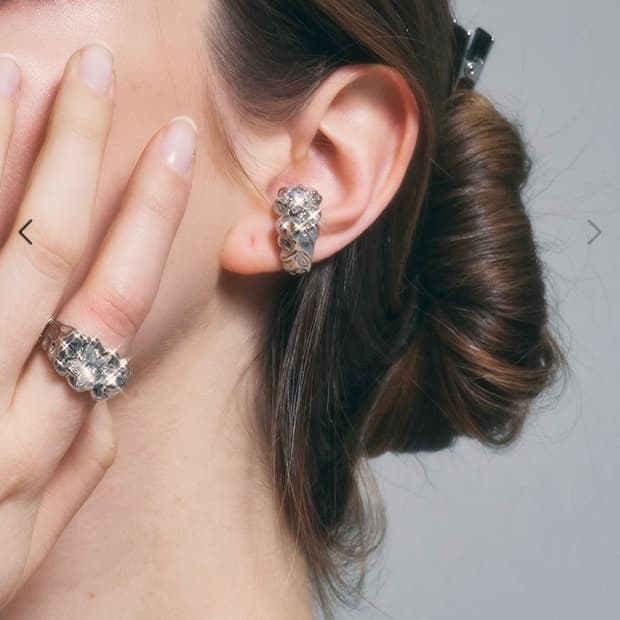 센티멍 geometry star earcuff 이어커프