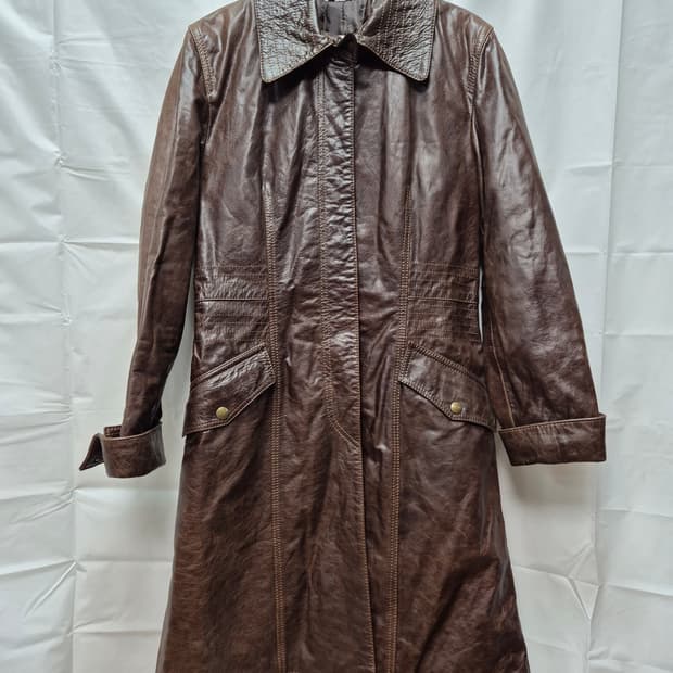 막스앤코 가죽자켓