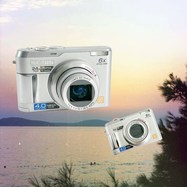 저화소!) 파나소닉 루믹스 lz1 Lumix 빈티지 디카