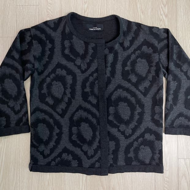 꼼데가르송 트리콧 오픈 가디건