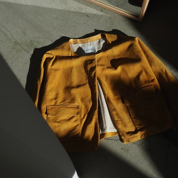 ADAM ET ROPE goatskin jacket