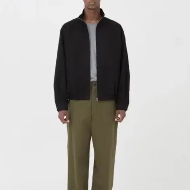 (새상품) 브라운야드 스탠카라 블루종 블랙 4