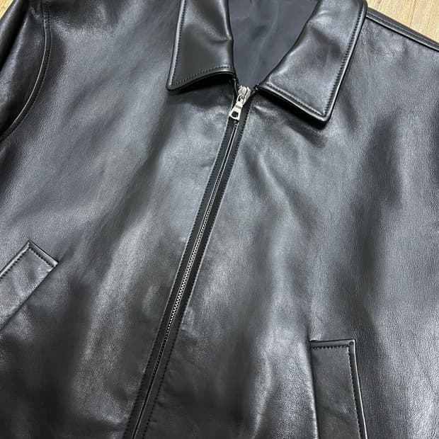 택포 49) SEW 스테디 에브리웨어 레더 블루종 자켓 1사이즈