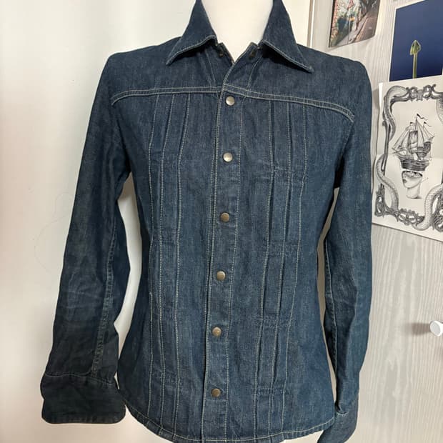 Hysteric glamour slim denim shirt